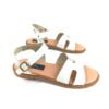 Sandals with White WHITE Travels