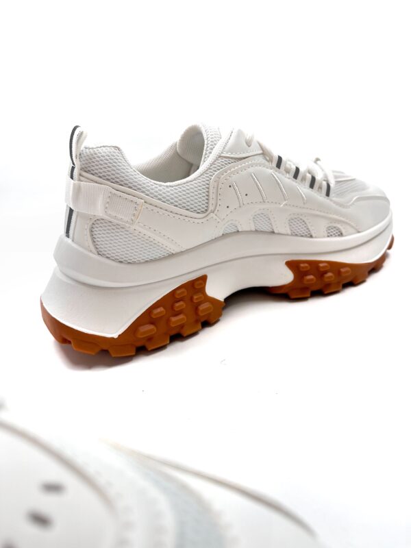 Sneakers με Chunky Σόλα WHITE